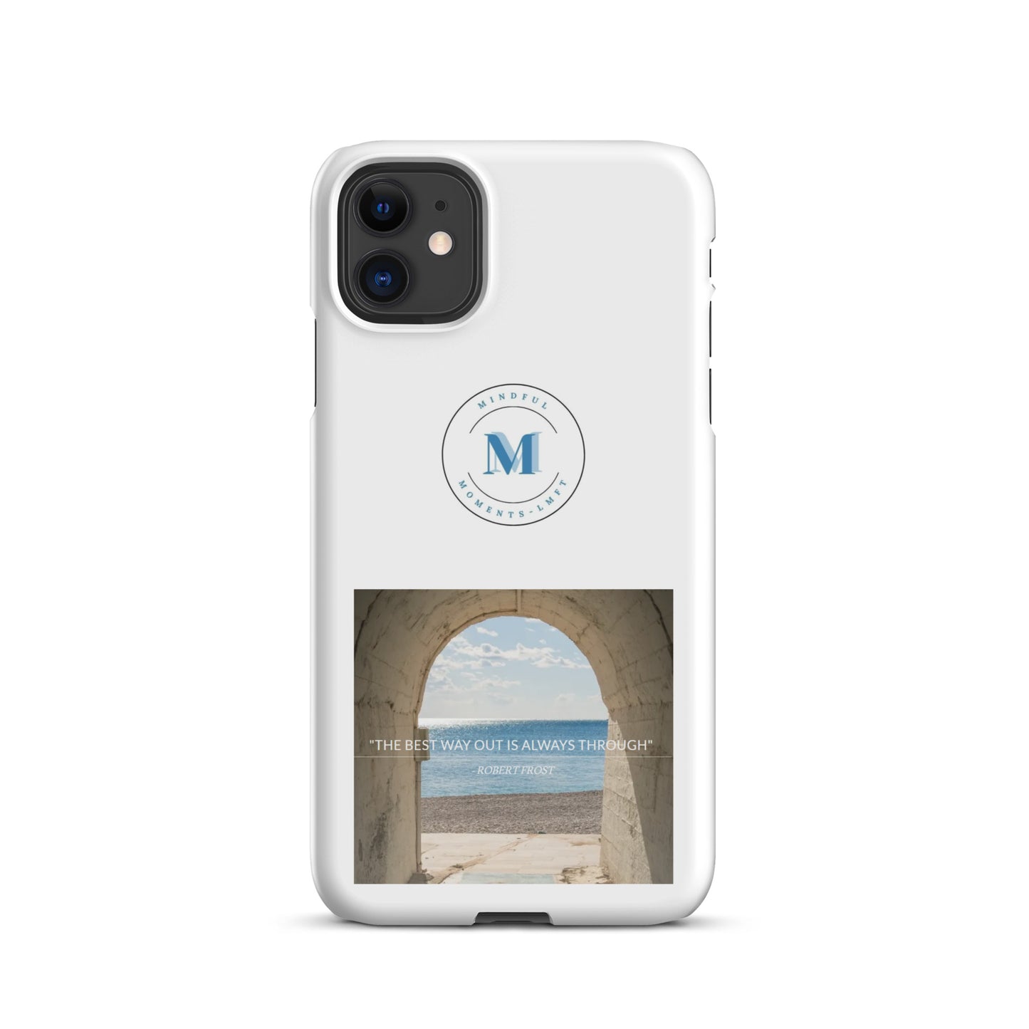 Mindful Moments Snap case for iPhone®