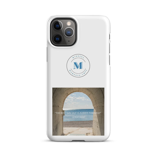 Mindful Moments Snap case for iPhone®