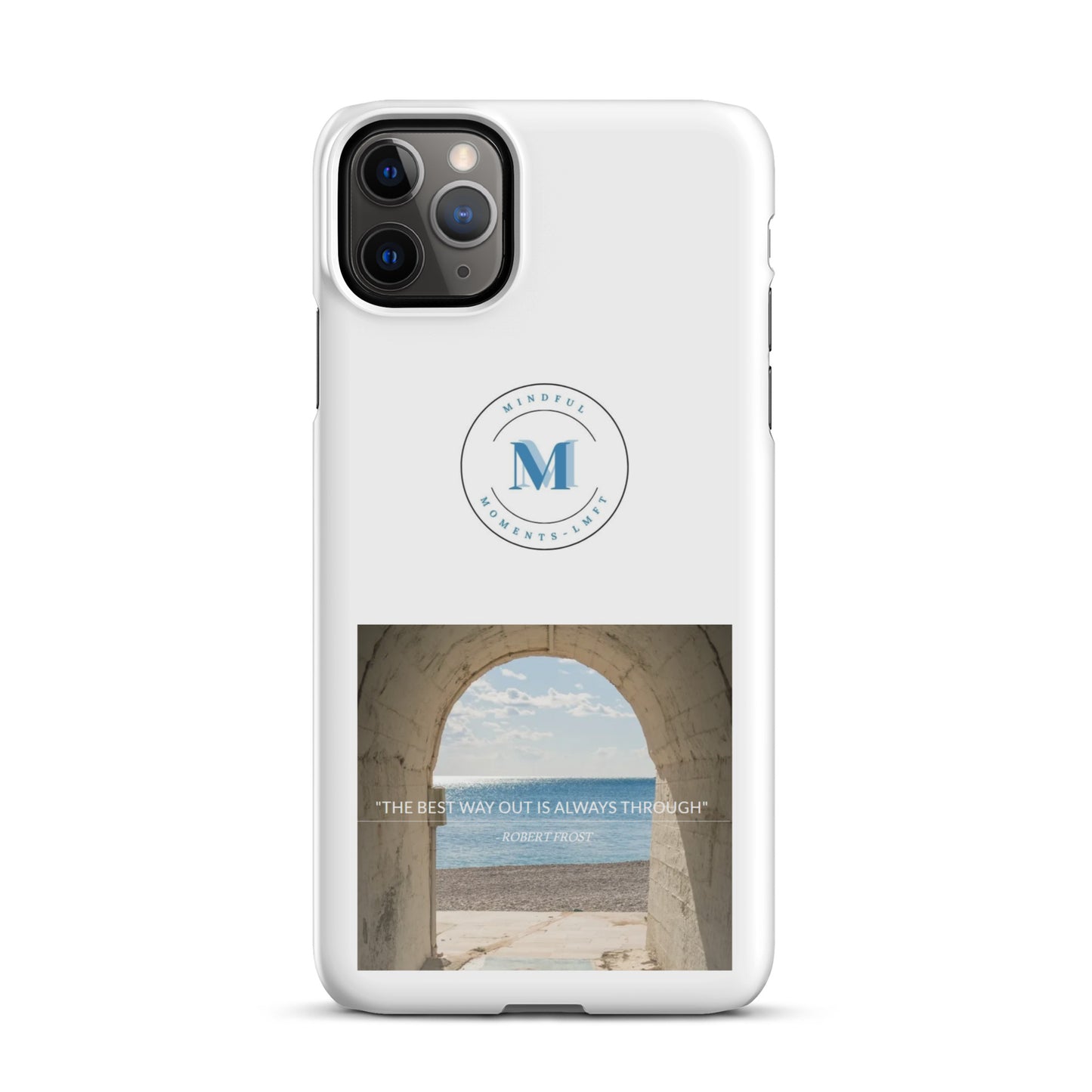 Mindful Moments Snap case for iPhone®