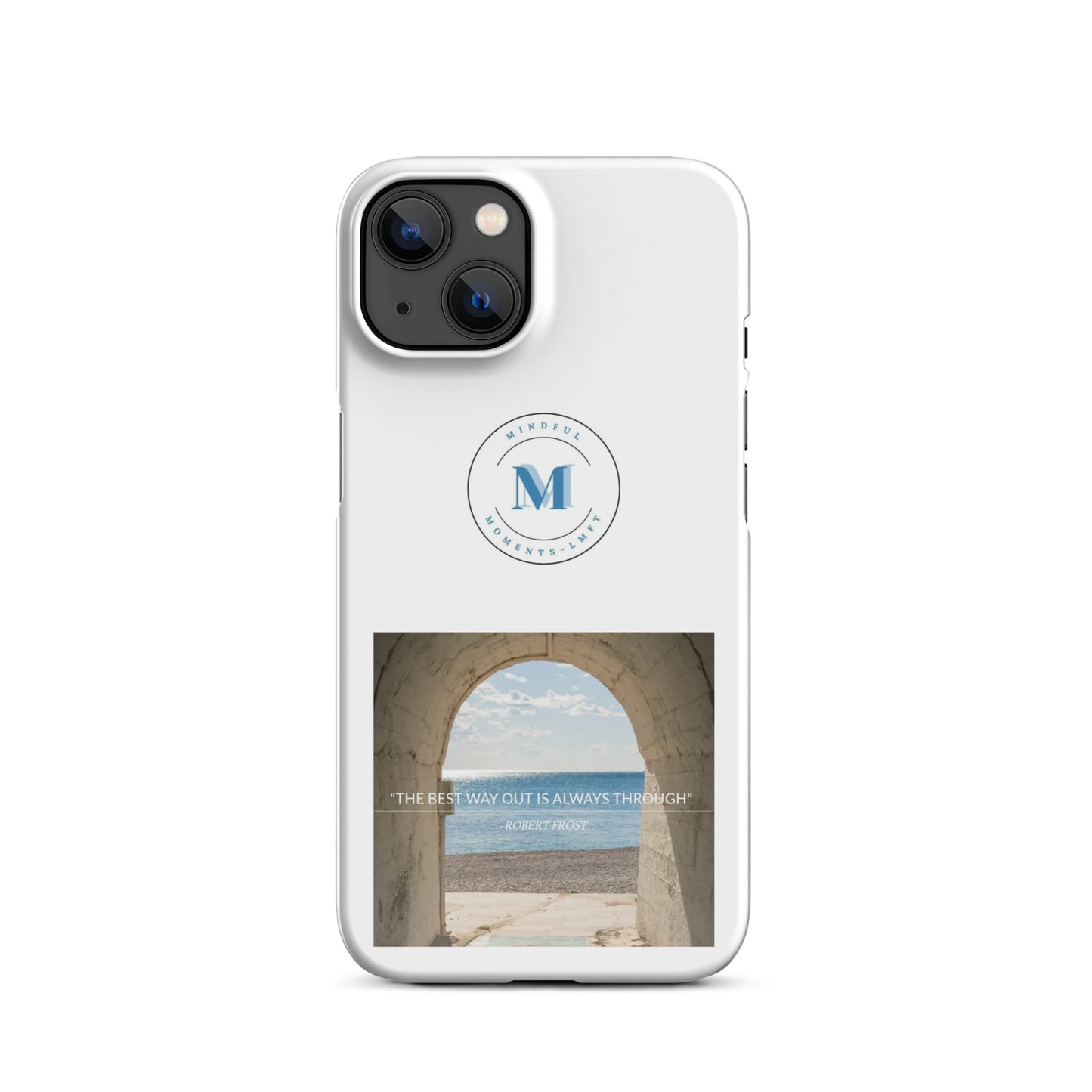 Mindful Moments Snap case for iPhone®
