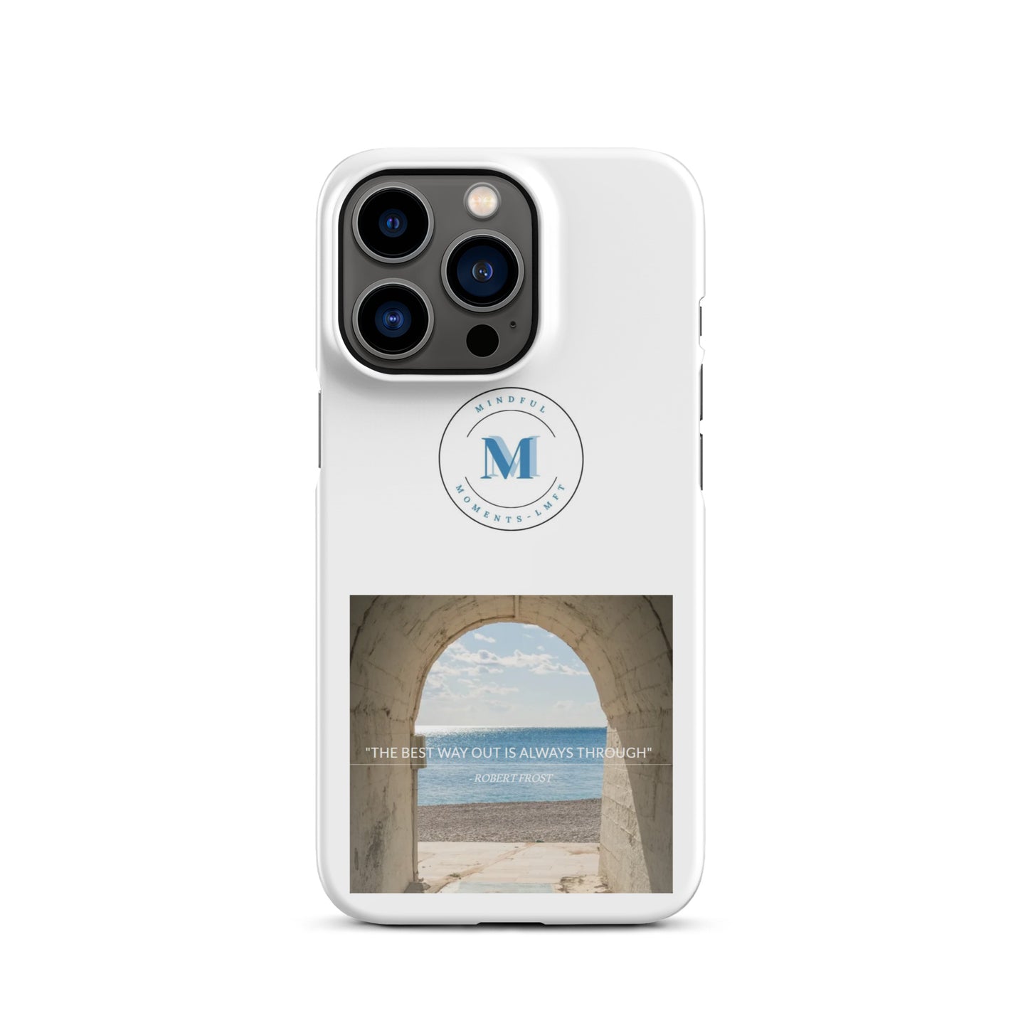 Mindful Moments Snap case for iPhone®