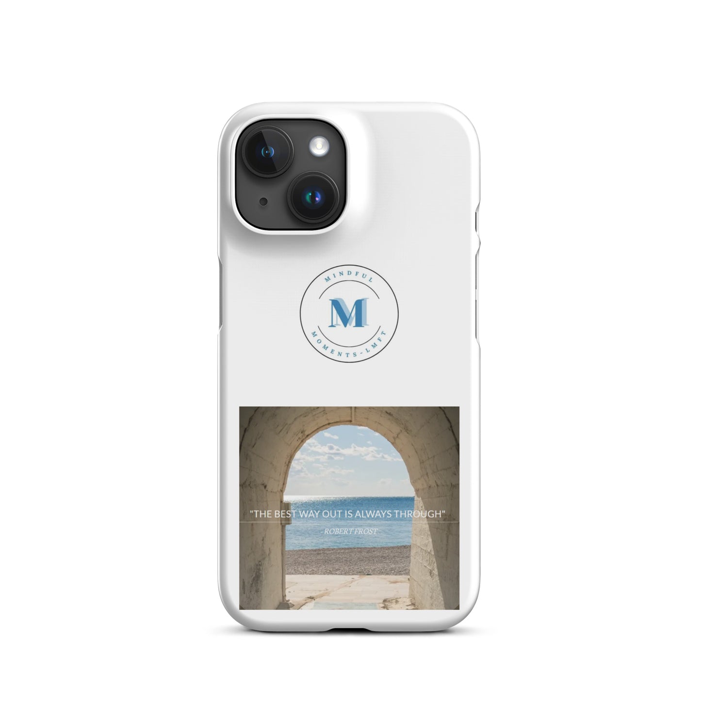 Mindful Moments Snap case for iPhone®
