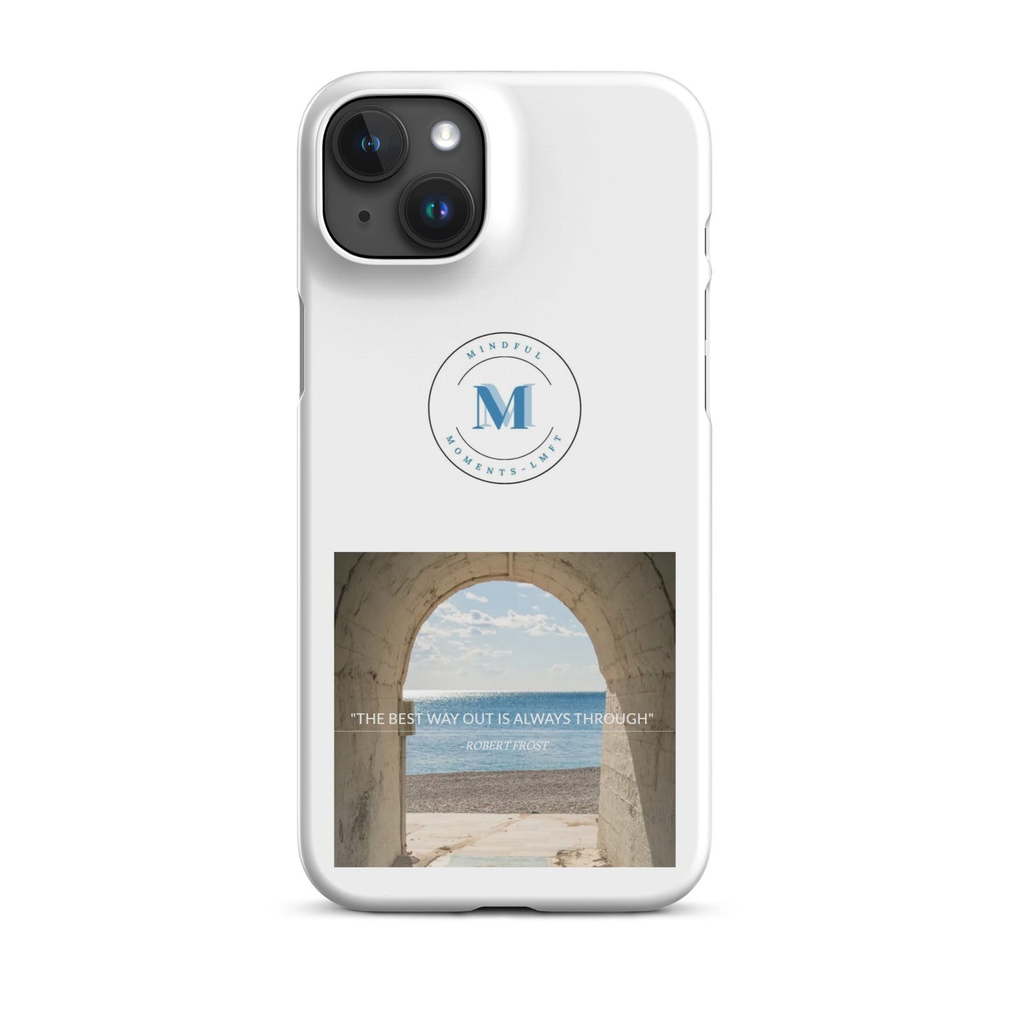 Mindful Moments Snap case for iPhone®
