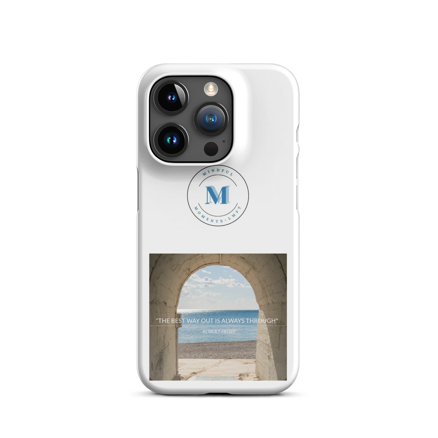 Mindful Moments Snap case for iPhone®