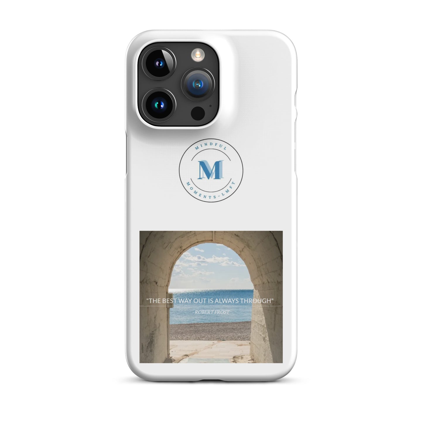 Mindful Moments Snap case for iPhone®