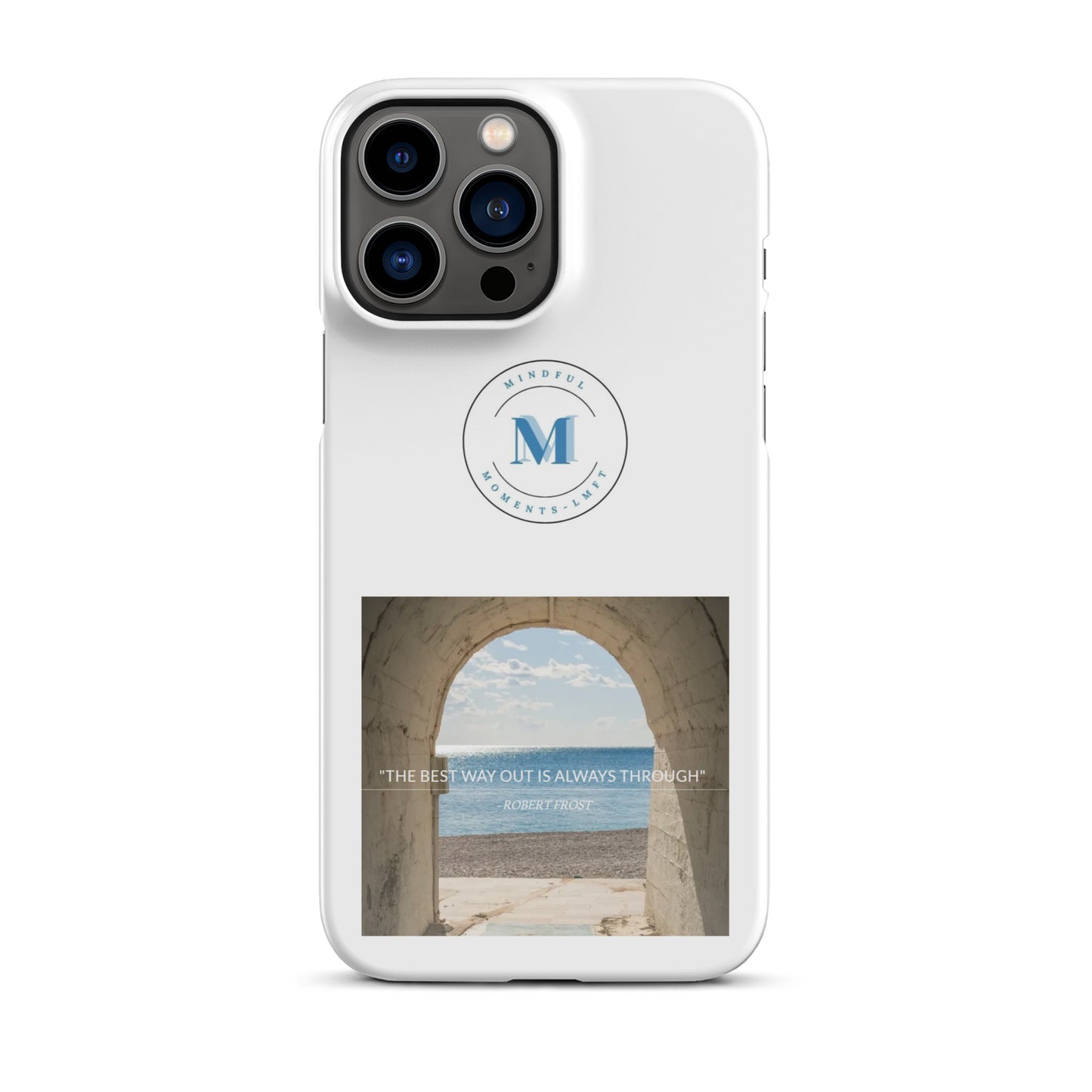 Mindful Moments Snap case for iPhone®