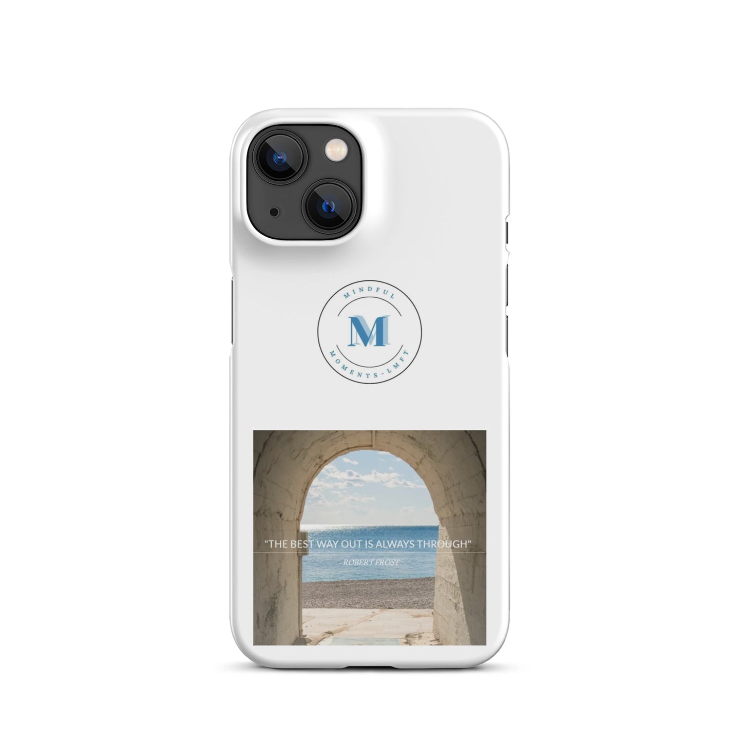 Mindful Moments Snap case for iPhone®